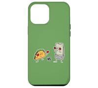 Taco vs Burrito Boxing Fighters Tortilla au bœuf Mexicain Carne Coque pour iPhone 12 Pro Max