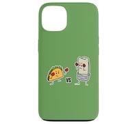 Taco vs Burrito Boxing Fighters Tortilla au bœuf Mexicain Carne Coque pour iPhone 13
