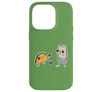 Taco vs Burrito Boxing Fighters Tortilla au bœuf Mexicain Carne Coque pour iPhone 14 Pro