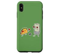 Taco vs Burrito Boxing Fighters Tortilla au bœuf Mexicain Carne Coque pour iPhone XS Max