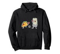 Taco vs Burrito Boxing Fighters Tortilla au bœuf Mexicain Carne Sweat à Capuche