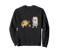 Taco vs Burrito Boxing Fighters Tortilla au bœuf Mexicain Carne Sweatshirt