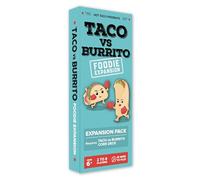 Taco vs Burrito Pack d'extension de l'édition gourmande - Nécessite Le Jeu Core pour Jouer - Jeu de Cartes créé par Un Enfant de 7 Ans et Parfait pour Les familles