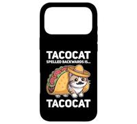 Tacocat Spelled Backwards is Tacocat Cat and Taco Lover Coque pour iPhone 17 Pro Max