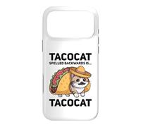 Tacocat Spelled Backwards is Tacocat Cat and Taco Lover Coque pour iPhone 17 Pro Max
