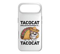 Tacocat Spelled Backwards is Tacocat Cat and Taco Lover Coque pour iPhone Air