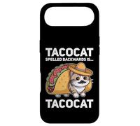 Tacocat Spelled Backwards is Tacocat Cat and Taco Lover Coque pour iPhone Air