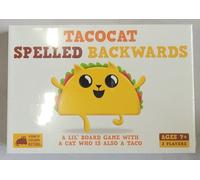 Tacocat Spelled Envers Famille Jeu de Cartes 2 Joueurs Âges 7 + Neuf Usine