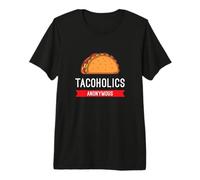 Tacoholics Anonymous - Amoureux de Taco Addict T-Shirt Haut de Gamme