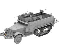 Tacom 1/16 USA M3/M3A1 Demi-camion 2 en 1 en plastique Modèle TKOAHHQ-010 (réservoir)