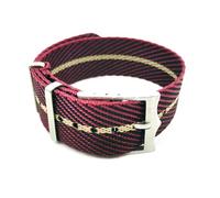 Taconey Bracelet de montre en nylon 20/22 mm, bracelet à un seul passage, convient pour un usage quotidien et professionnel décontracté.