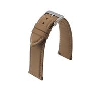 Taconey Bracelet de montre en toile imperméable 18/19/20/21/22/24 mm, double face, en nylon, à dégagement rapide,Brun,20 mm