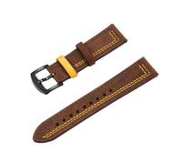 Taconey Bracelet de montre vintage en cuir véritable 20/22 mm, bracelet de remplacement universel pour montres connectées,Philippe 6,22 mm