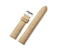 Taconey Lot de 2 sangles en nylon denim 10/12/14/16/18/20/22 mm, souples et simples, polyvalentes, décontractées et réglables,Marron clair,22 mm, boucle argentée