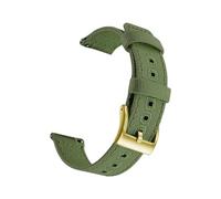 Taconey Sangle de rechange réglable en toile à dégagement rapide de 20 à 22 mm, idéale pour les sports et loisirs en plein air, durable et multifonctionnelle,Vert armée or 2,20 mm