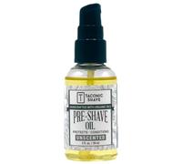 Taconic Shave Huile multifonction haut de gamme pré-rasage naturel (2 Oz.) - Sans parfum - Made In Usa 2 onces pré-rasage