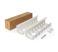 Tacora chemin de câbles pour bloc multiprise de bureau