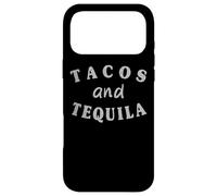 Tacos and Tequila Funny Tequila Boire Fête Humour Vintage Coque pour iPhone 17 Pro Max