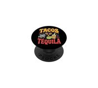 Tacos and Tequila PopSockets PopGrip Adhésif