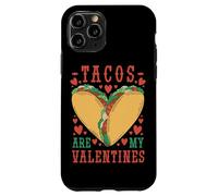 Tacos are My Valentine Funny Valentine’s Day Foodie Coque pour iPhone 11 Pro