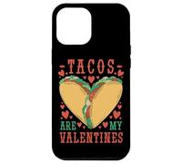 Tacos are My Valentine Funny Valentine’s Day Foodie Coque pour iPhone 12 Pro Max