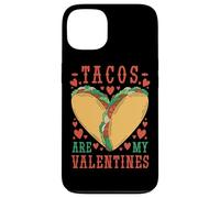 Tacos are My Valentine Funny Valentine’s Day Foodie Coque pour iPhone 13