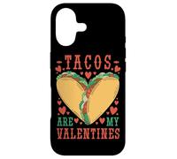 Tacos are My Valentine Funny Valentine’s Day Foodie Coque pour iPhone 17