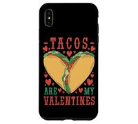 Tacos are My Valentine Funny Valentine’s Day Foodie Coque pour iPhone XS Max