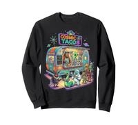 Tacos Cosmiques : Humour Alien et Aventure Spatiale Sweatshirt