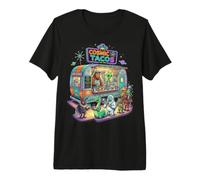 Tacos Cosmiques : Humour Alien et Aventure Spatiale T-Shirt Haut de Gamme