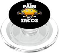 Tacos drôles de Gymnastique et de Fitness sans Douleur PopSockets PopGrip pour MagSafe