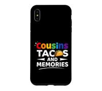 Tacos et Souvenirs drôles de Cousins Disant Sarcastique Coque pour iPhone XS Max