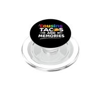 Tacos et Souvenirs drôles de Cousins Disant Sarcastique PopSockets PopGrip pour MagSafe