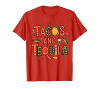 Tacos et tequila à boire à la mexicaine Cinco Mayo pour hommes et femmes T-Shirt
