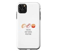 Tacos Hot Dogs Poutine Stadium Food USA Canada Mexique Snack Coque pour iPhone 11 Pro Max