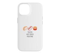 Tacos Hot Dogs Poutine Stadium Food USA Canada Mexique Snack Coque pour iPhone 14