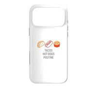Tacos Hot Dogs Poutine Stadium Food USA Canada Mexique Snack Coque pour iPhone 17 Pro Max