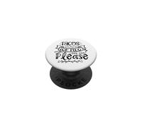 Tacos pour Deux, Please Cute Funny Mom Mother Food PopSockets PopGrip Adhésif