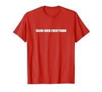 Tacos sur Tout T-Shirt, Homme, Rouge, L