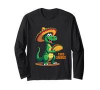 Tacosaurus Mexican Dino Trex Cinco De Mayo pour tout-petits garçons enfants Manche Longue