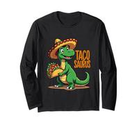 Tacosaurus Mexican Dino Trex Cinco De Mayo pour tout-petits garçons enfants Manche Longue
