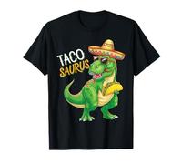 Tacosaurus Present Fun Cool Cinco de Mayo Tee Taco Dinosaure T-Shirt