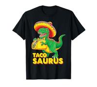 Tacosaurus Taco Dinosaure T Rex Dino Cinco De Mayo Mexicain T-Shirt