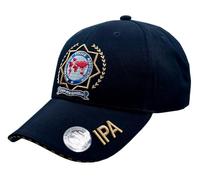 Tacro IPA International Police Association Casquette unisexe pour adulte Noir, Noir , S-XXL