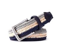 Tactfulw Ceinture Weave corde Cire Ceintures hommes et paille mixte Taille Tressé de 90cm à 160cm Grande Taille, 140cm