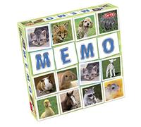 Tactic Games – Jeu de mémoire – Mémo des Bébés Animaux 52676 – Multicolore – Enfants