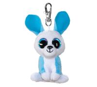 Lumo Stars porte-clés Lumo lapin Lumo bleu glace blanc 8,5 cm Bleu G