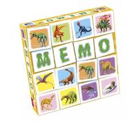 Tactic Games Jeu de mémoire Match MEMO 55802 Dinosaure 3+ Multicolore