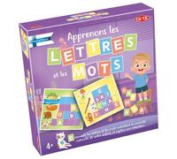 Tactic Games - Jeu éducatif Apprenons les Lettres et les Mots - 2 joueurs et plus - Dès 4 ans