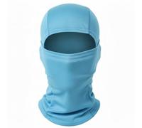 Tactic© Cagoule de Ski Militaire Camouflage Ultra-Résistante - Respirante, Imperméable & Thermique - pour Moto, Snowboard Protection UV et Vent Airsoft Balaclava (Bleu)